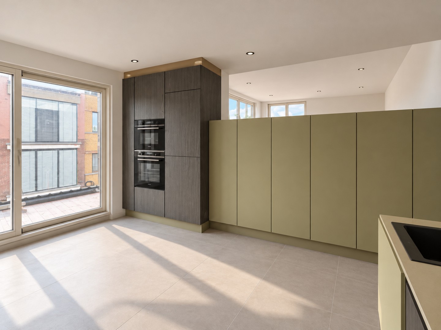 Ruim duplexappartement met 3 slaapkamers nabij Gent-Sint-Pieters 