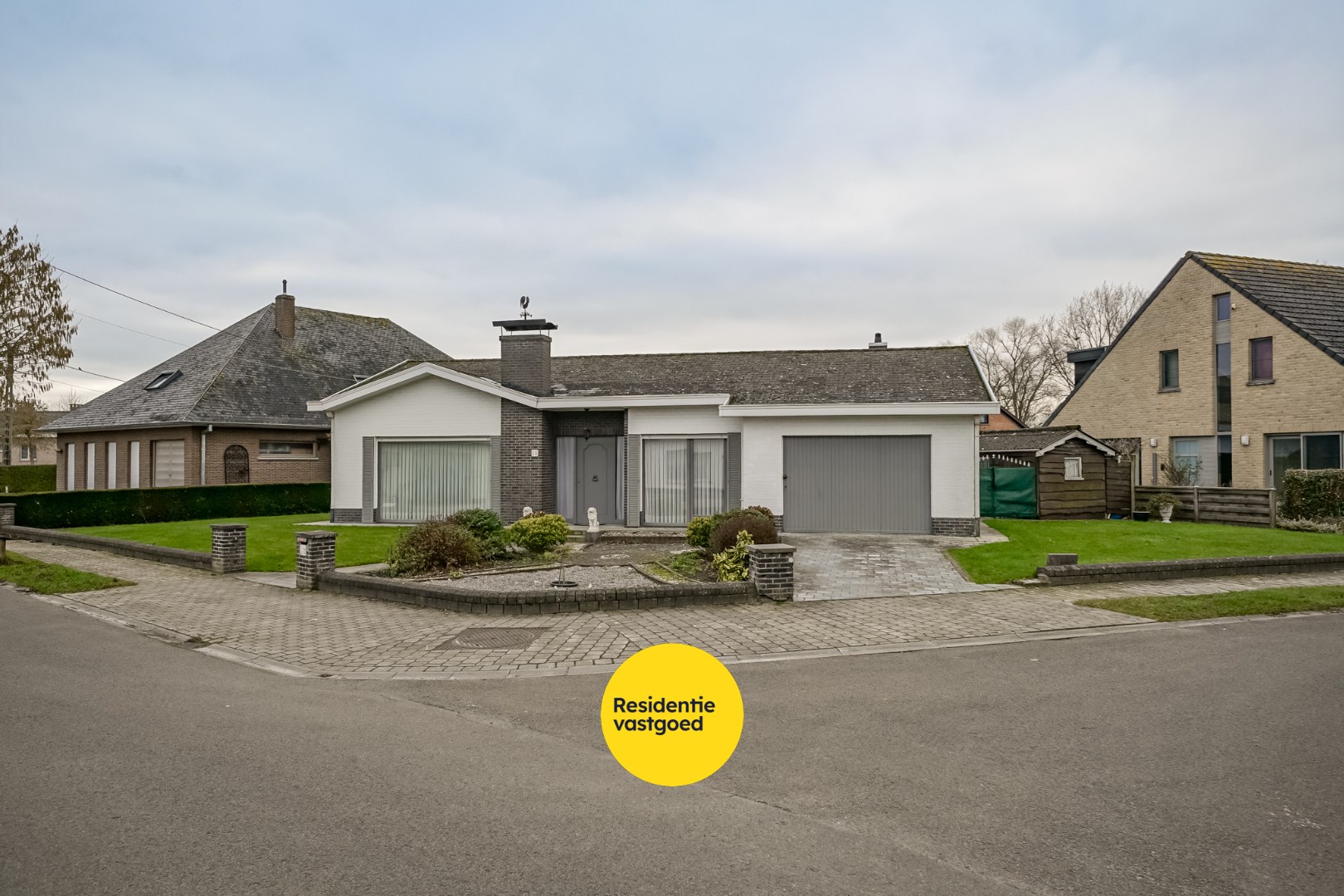 Vrijstaande bungalow in hartje Oudenburg. 
