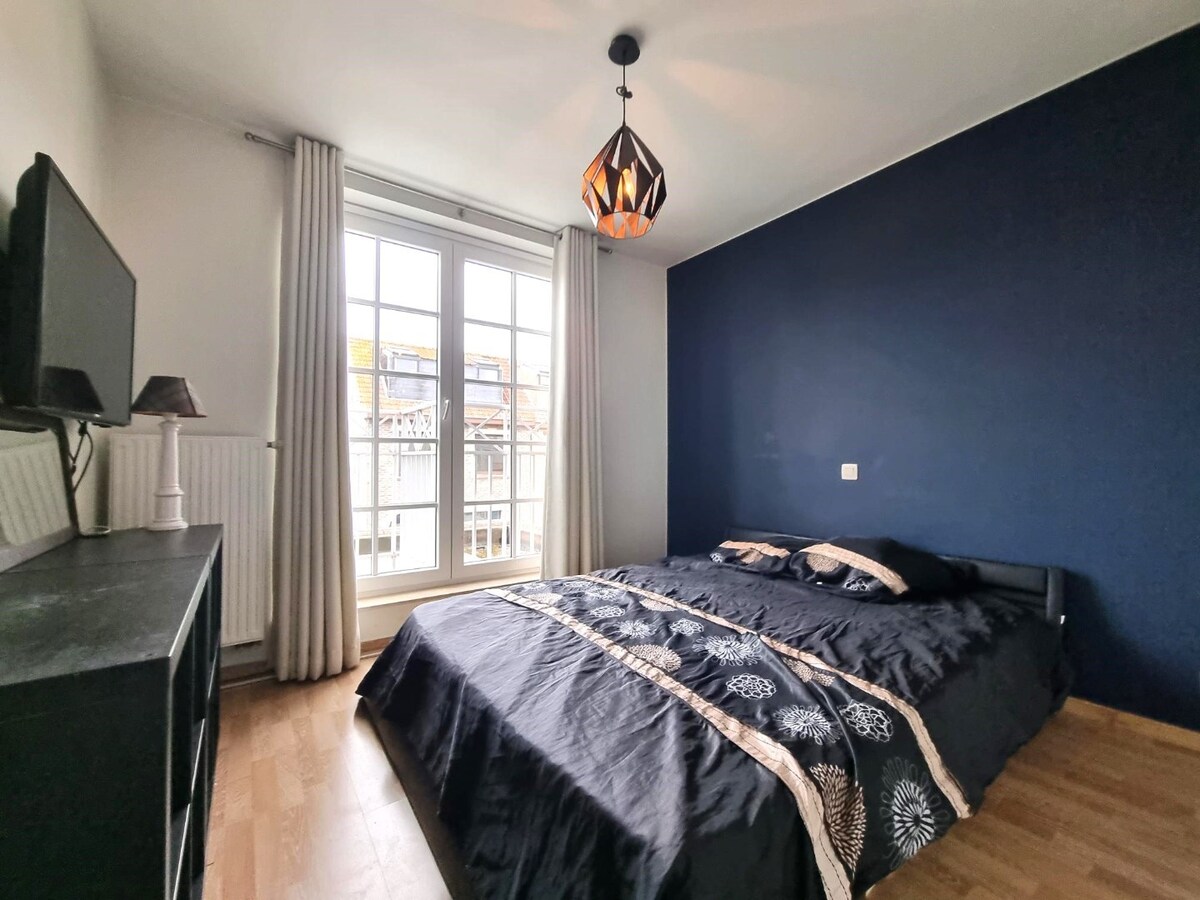 Gezellig appartement in een kleinschalige, mooie residentie te Heist 