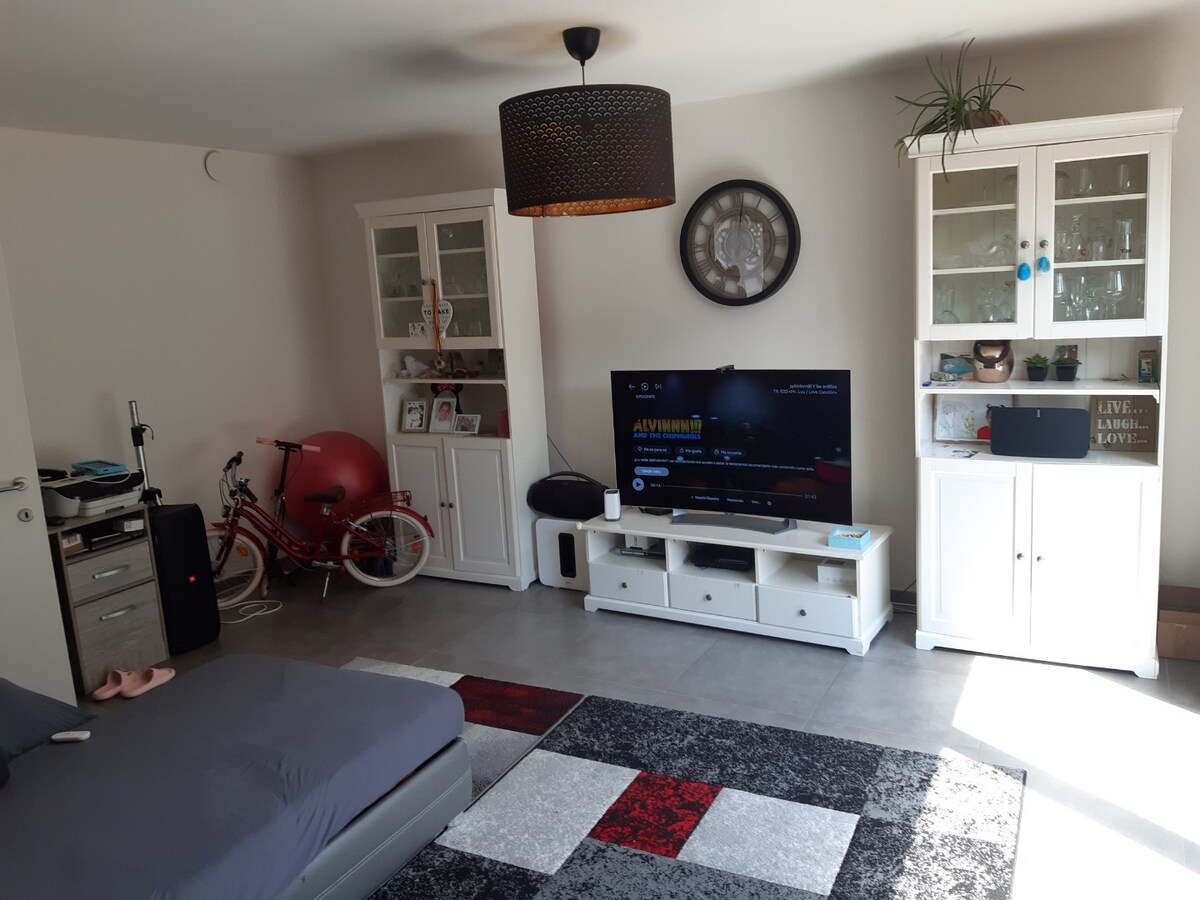 Half open (160 m²) met zonnepanelen ! 