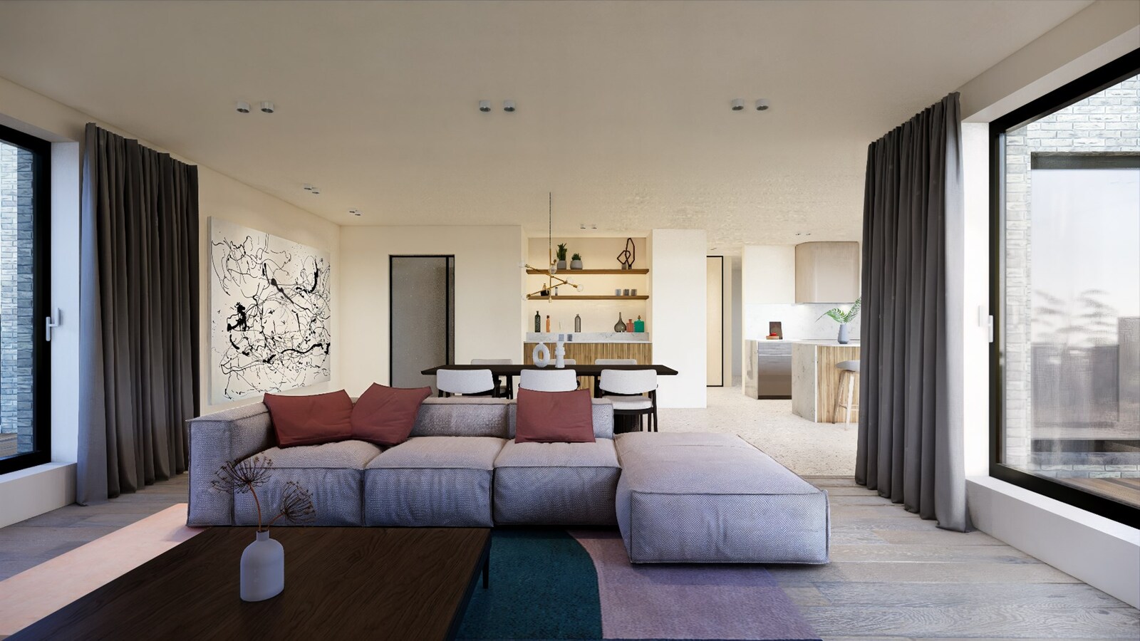 Luxe nieuwbouwproject met 5 prachtige appartementen 