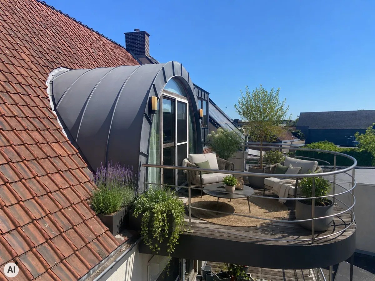 Stijlvol en ruim appartement (129 m²) in hartje Deerlijk met zonneterras! 