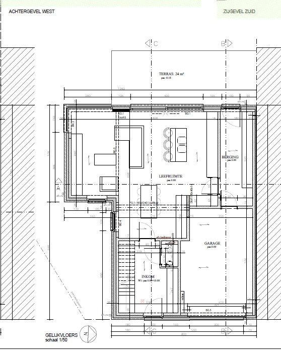 Zeer ruime moderne halfopen nieuwbouwwoning met tuin/terras en garage 