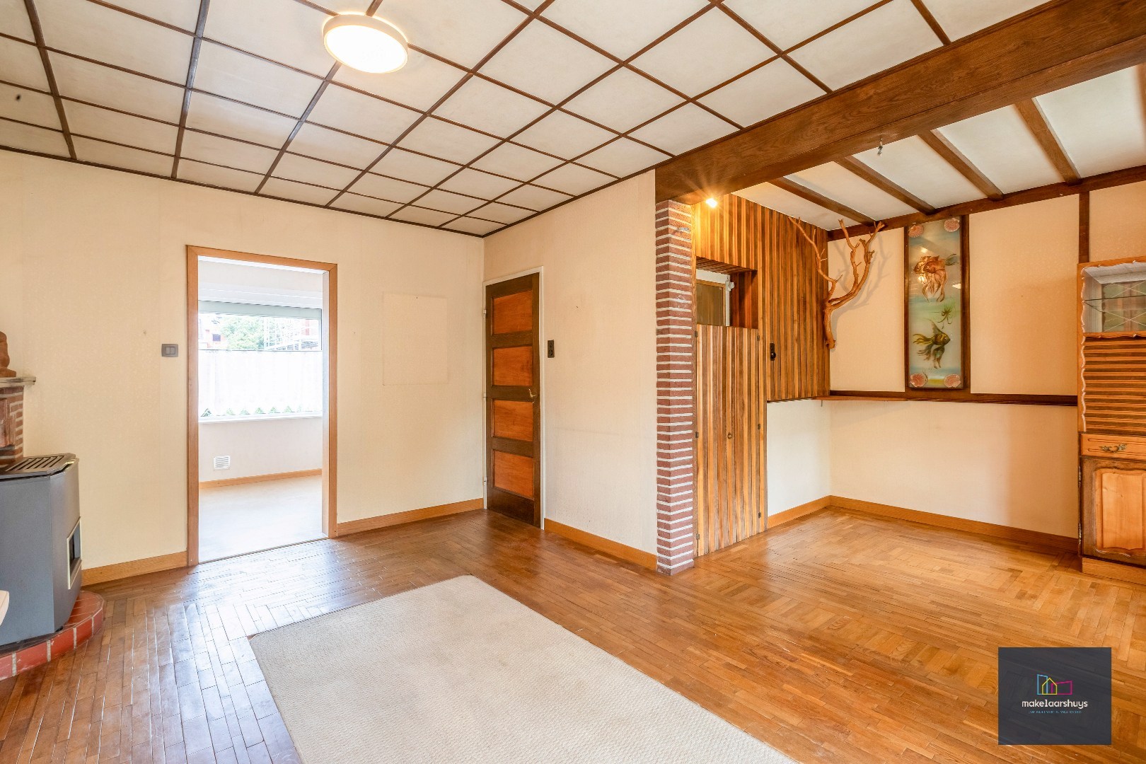 Gunstig gelegen woning met tuin en garage 