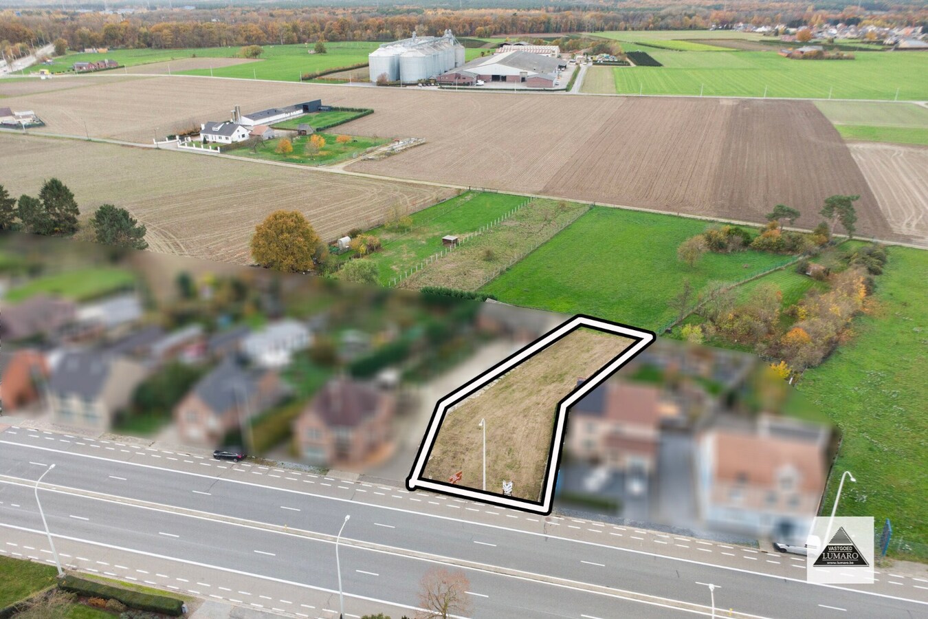 Bouwgrond voor vrijstaande woning met open zicht 