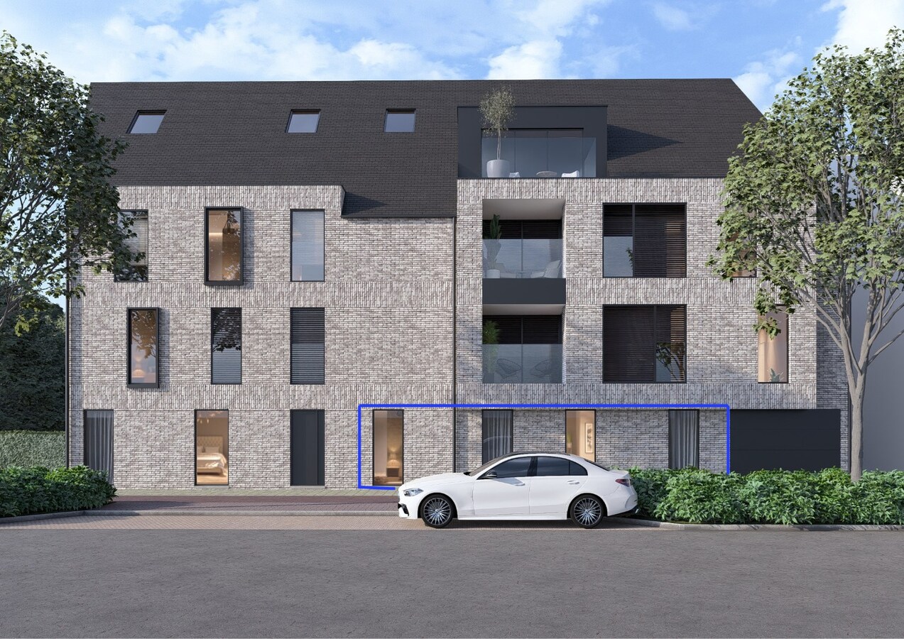 Gelijkvloers BEN-appartement op een rustige locatie nabij het centrum van Genk! 