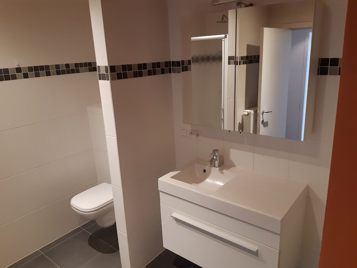 Ruim en aangenaam wonen met 2 terrassen. 