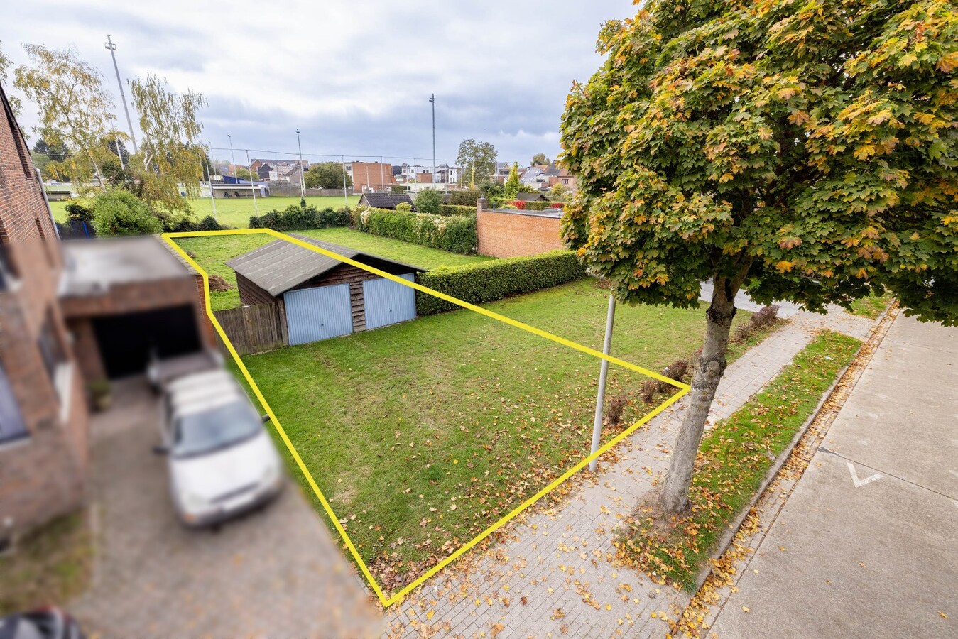 Bouwgrond 440 m² voor HOB 