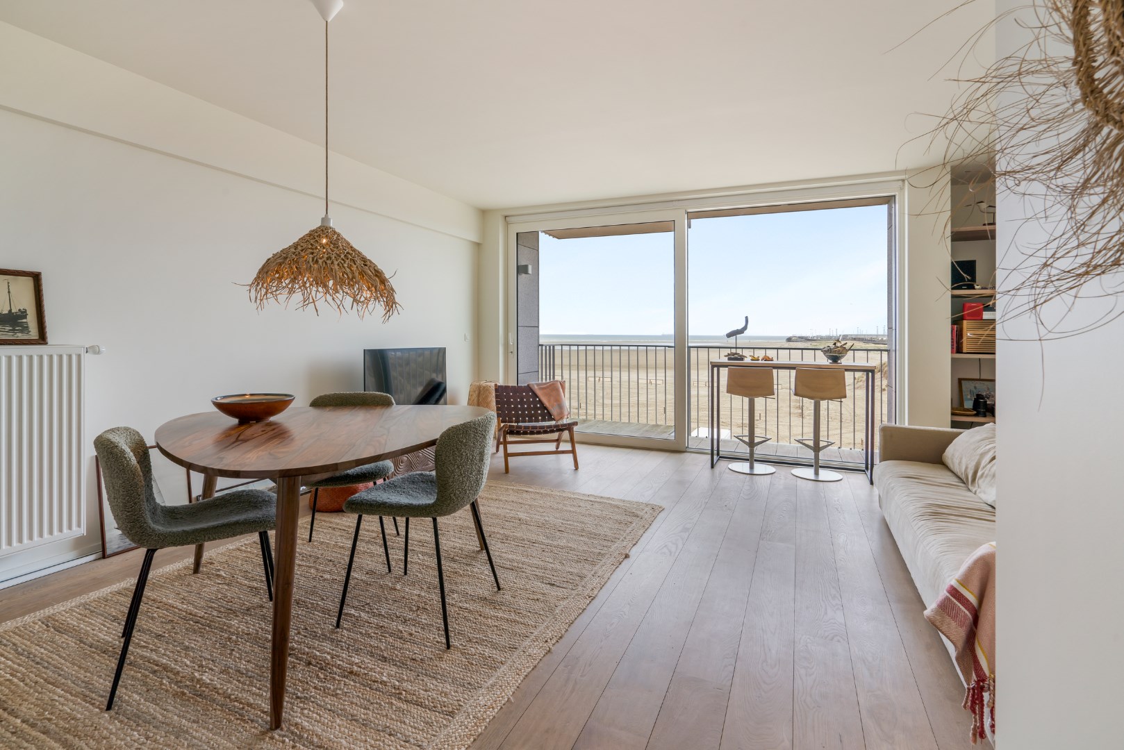 Kwalitatief appartement met 2 slaapkamers 