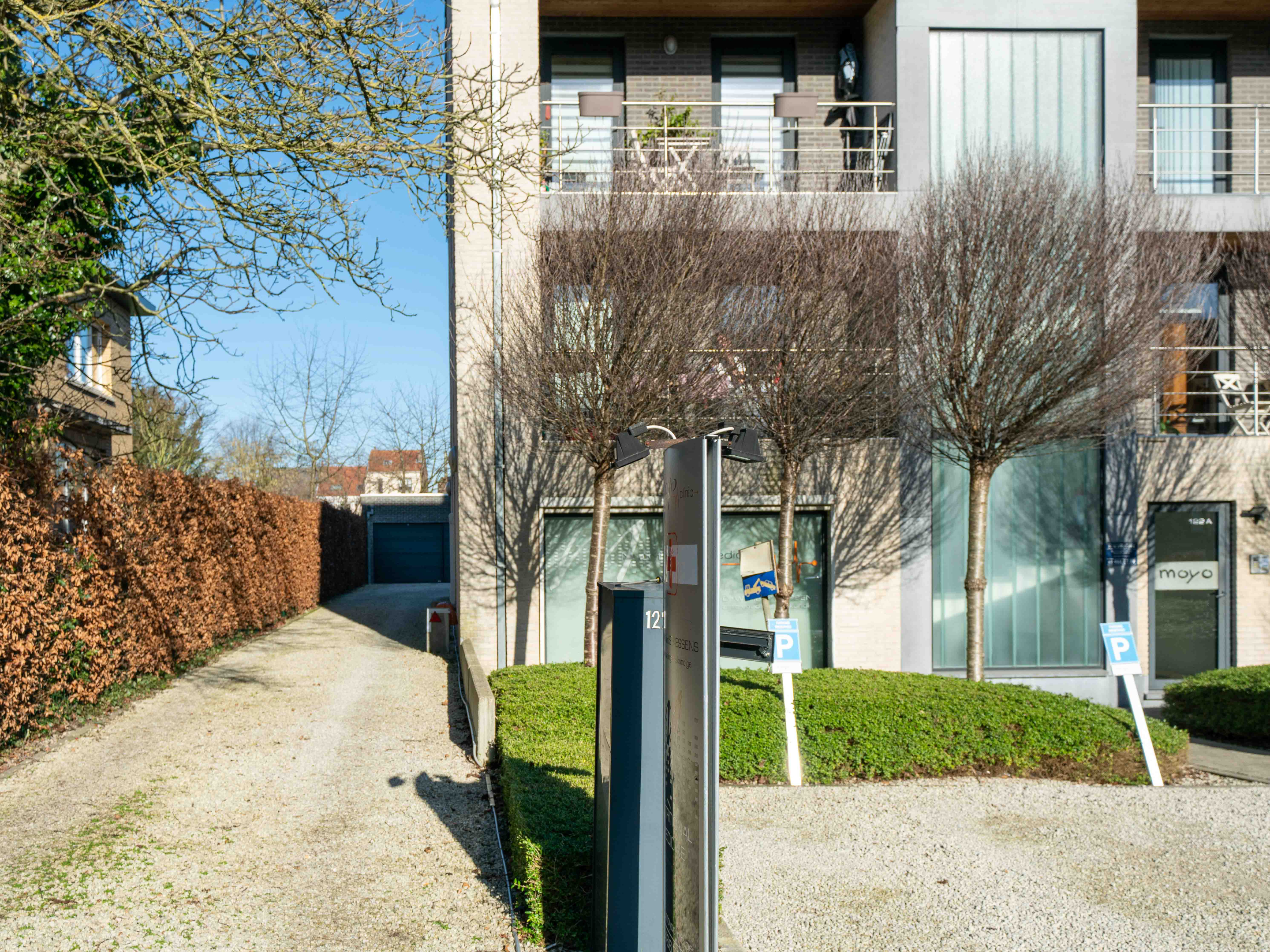 Afgesloten garagebox in het centrum van Dilbeek 