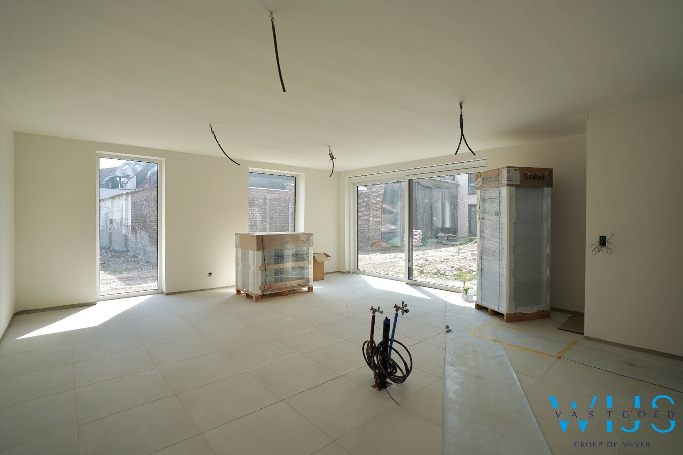 Moderne gezinswoning met 4 slaapkamers en tuin 