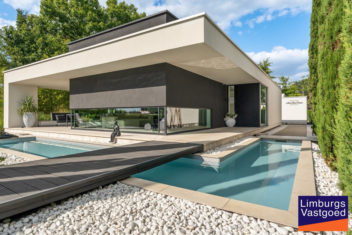 Unieke designvilla met zwembad en panoramisch uitzicht op het Albertkanaal 