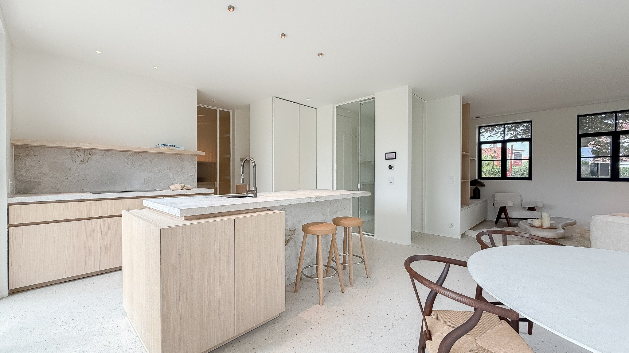 Magnifieke koppelvilla, ideaal gelegen aan de rand van het Zoute. 