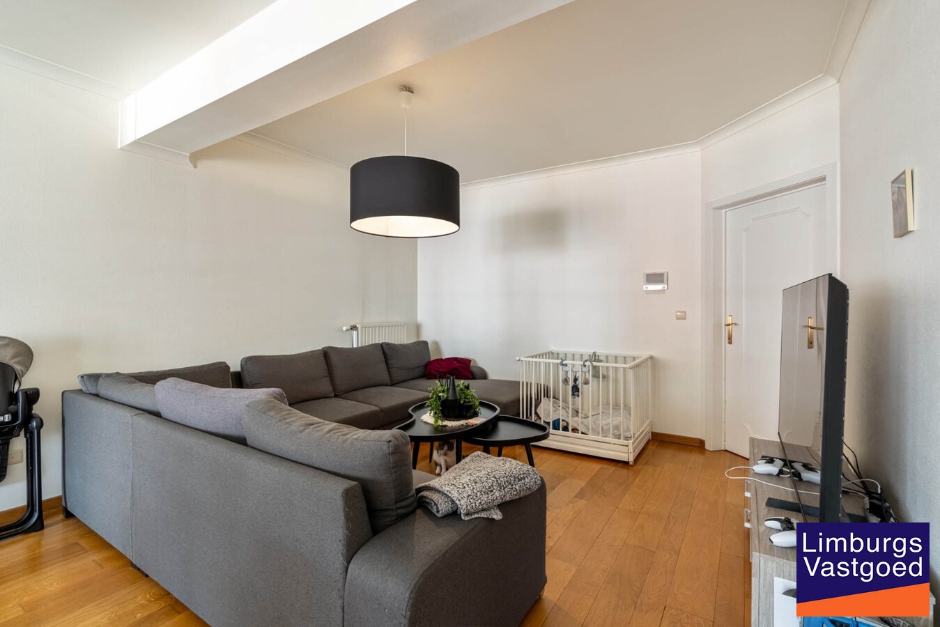 Energiezuinig 3 slpk app, 106m² + 2 terrassen, dubbele kelder + garagebox; Centrum 