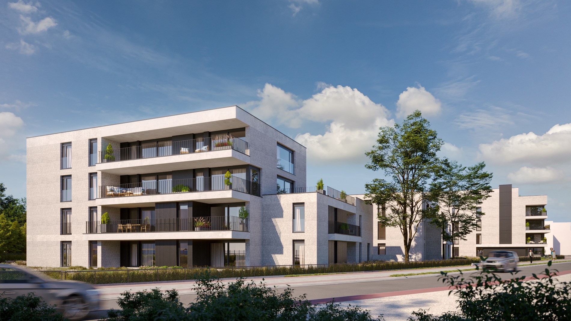 Gelijkvloers appartement van 94,4m² 