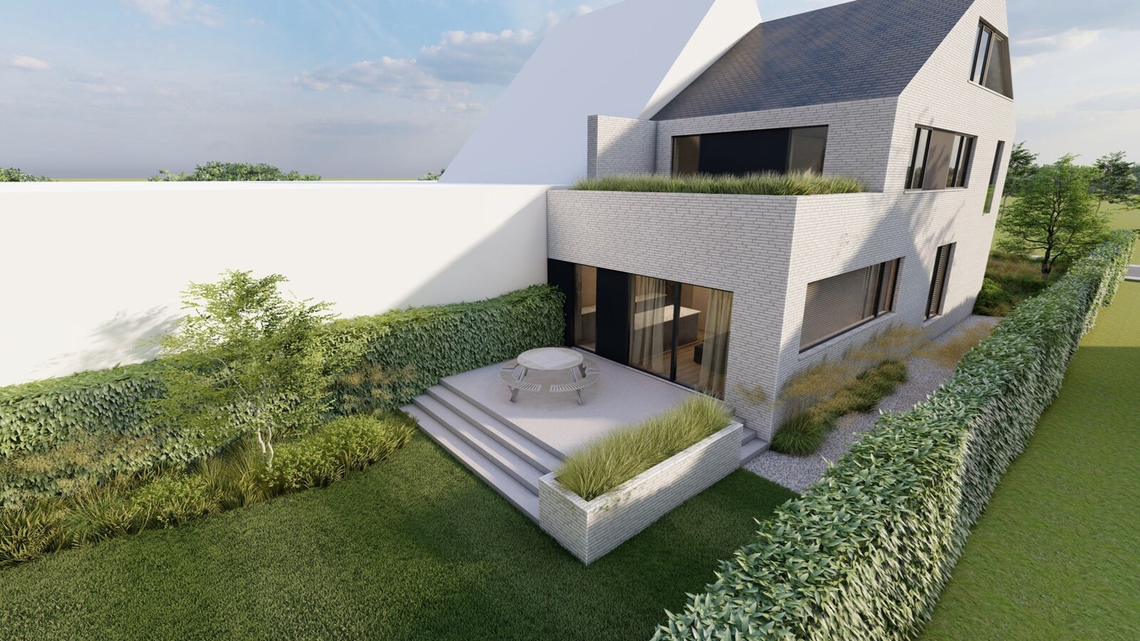 Ruime CASCO BEN-woning op goede locatie te Erondegem 