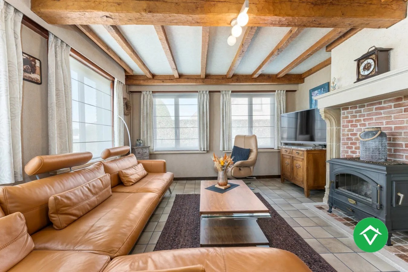 Alleenstaande woning met 3 slaapkamers en garage te Koekelare 