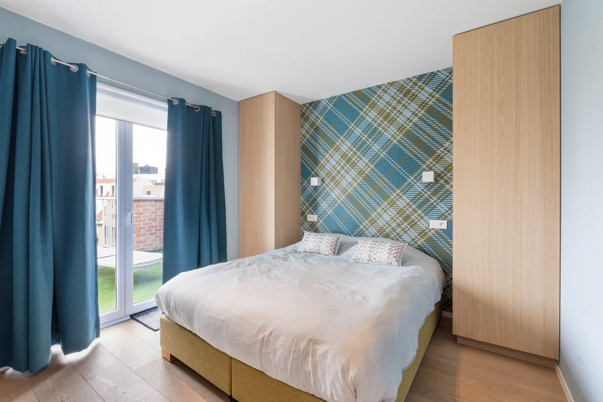 Appartement PENTHOUSE de 2 chambres entièrement rénové situé sur la Kustlaan à 50m à pied de la digue d'Albertstrand. 