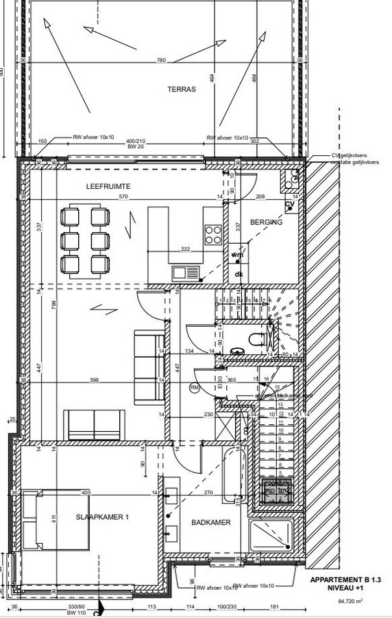 Modern ruim energiezuinig duplex appartement te Dilsen-Stokkem 