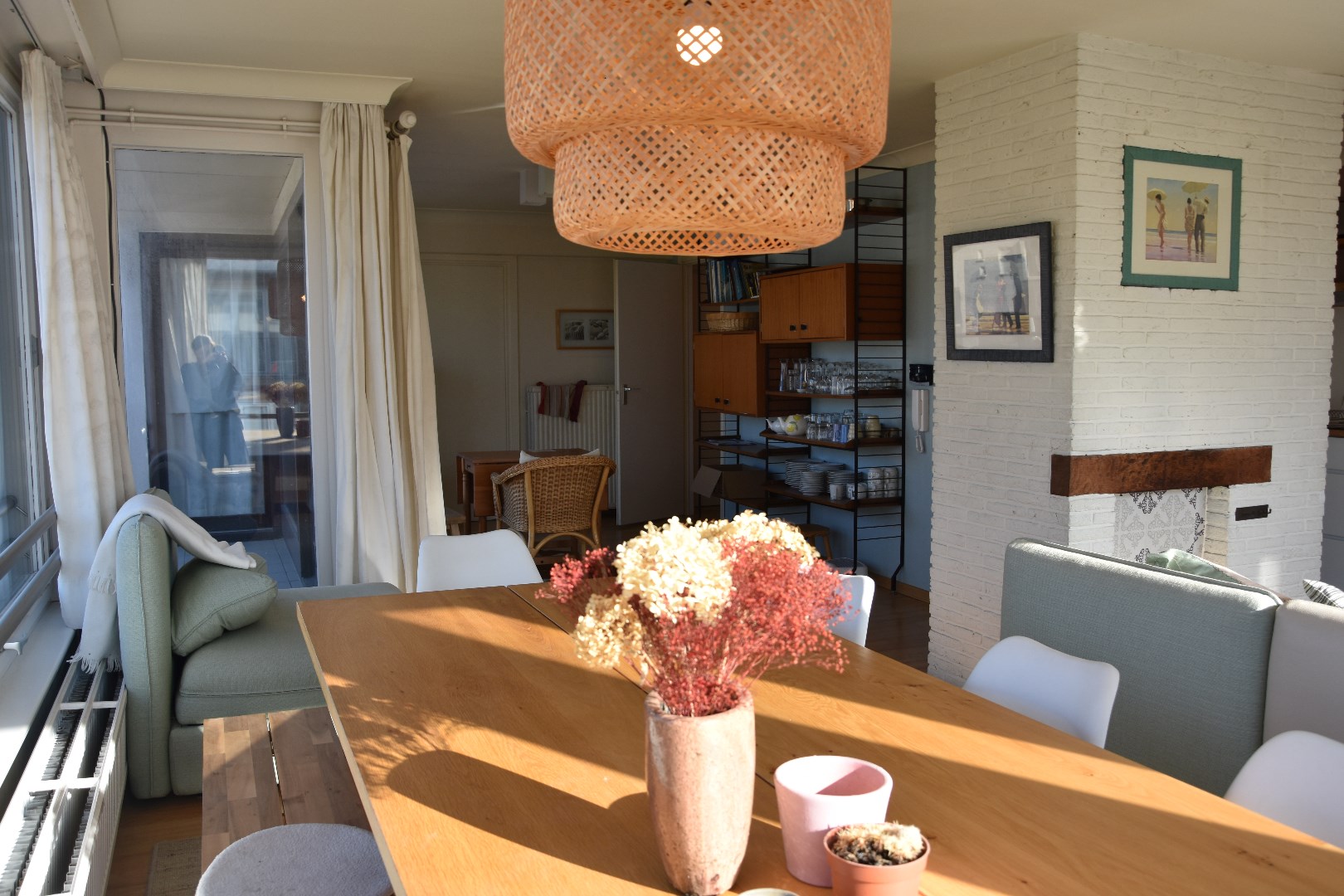 gemeubeld appartement met 2 slaapkamers 