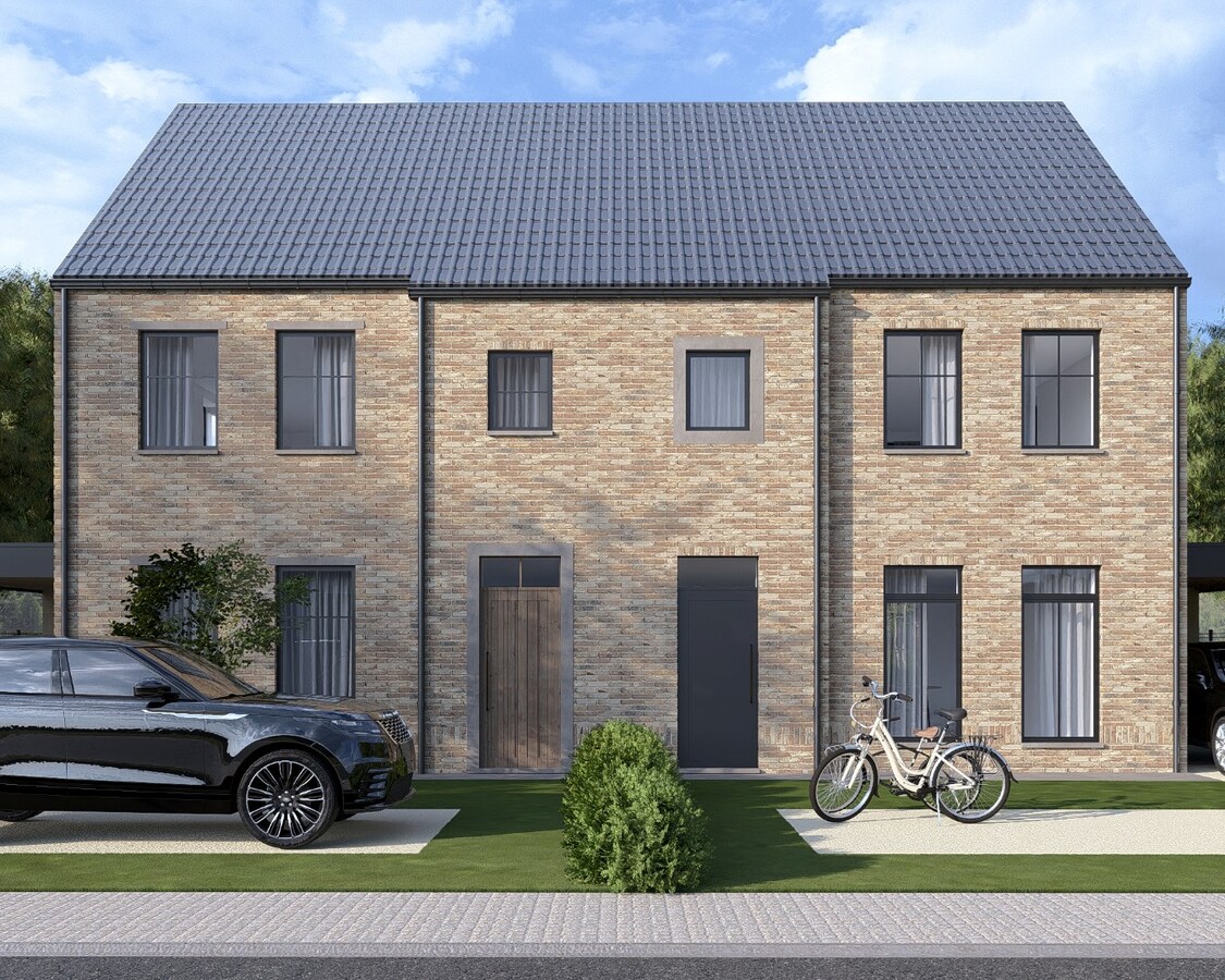 Halfvrijstaande nieuwbouwwoning gelegen op een perceel van 3a23ca op een gunstige locatie nabij het centrum van Bree! 