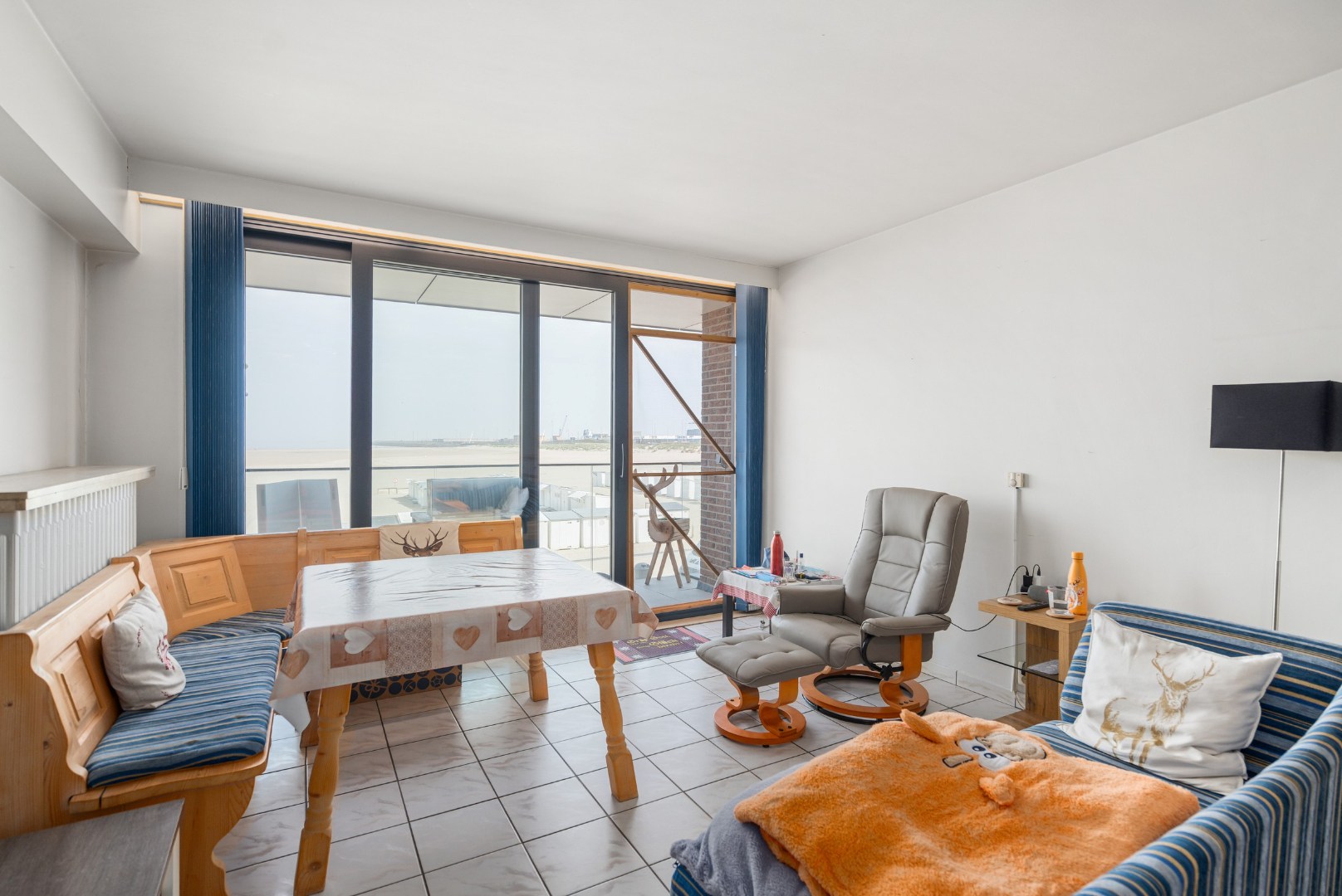 Appartement avec vue sur la mer dans la Résidence Zilvermeeuw 