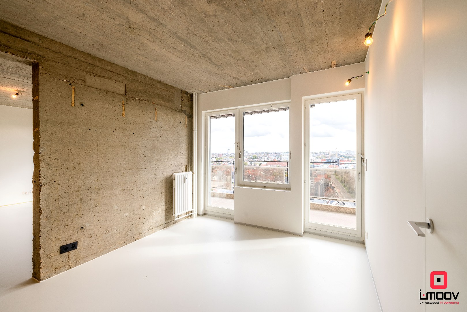 Uniek appartement te huur met twee terrassen en adembenemend uitzicht over de torens van Gent 
