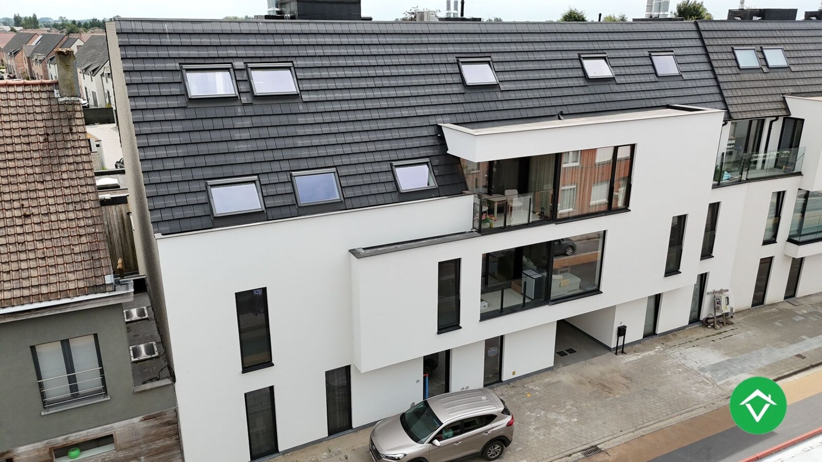 Uniek nieuwbouw appartement met 2 slaapkamers en veel zonlicht te Eernegem 