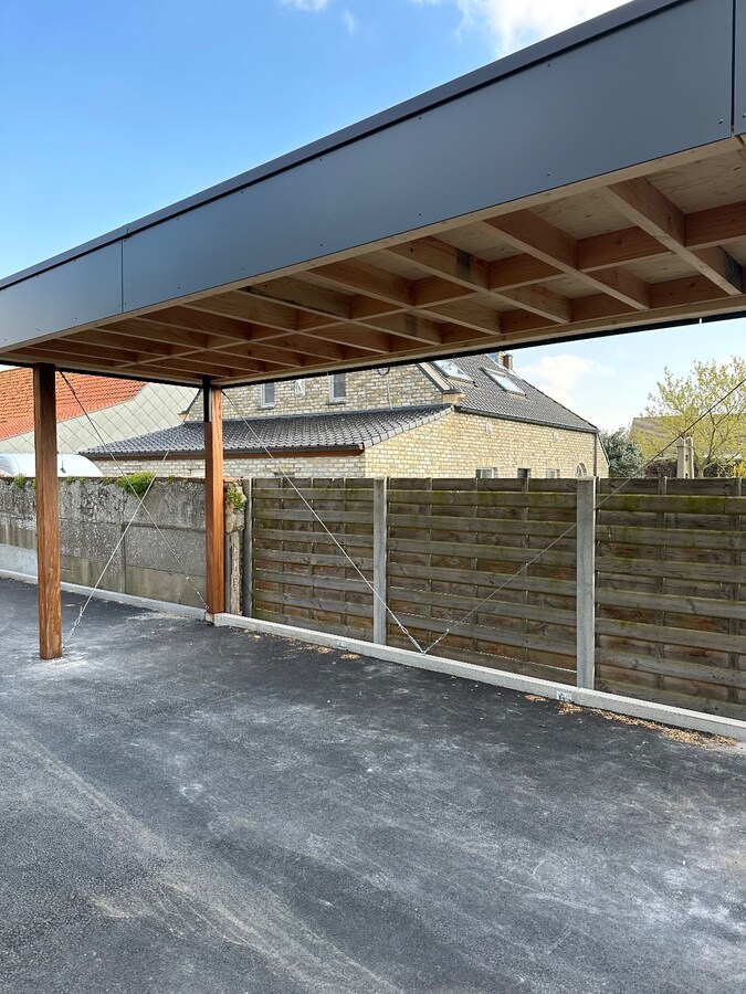 Nieuwbouwappartement met 2 slaapkamers en carport te Ramskappele Nieuwpoort 