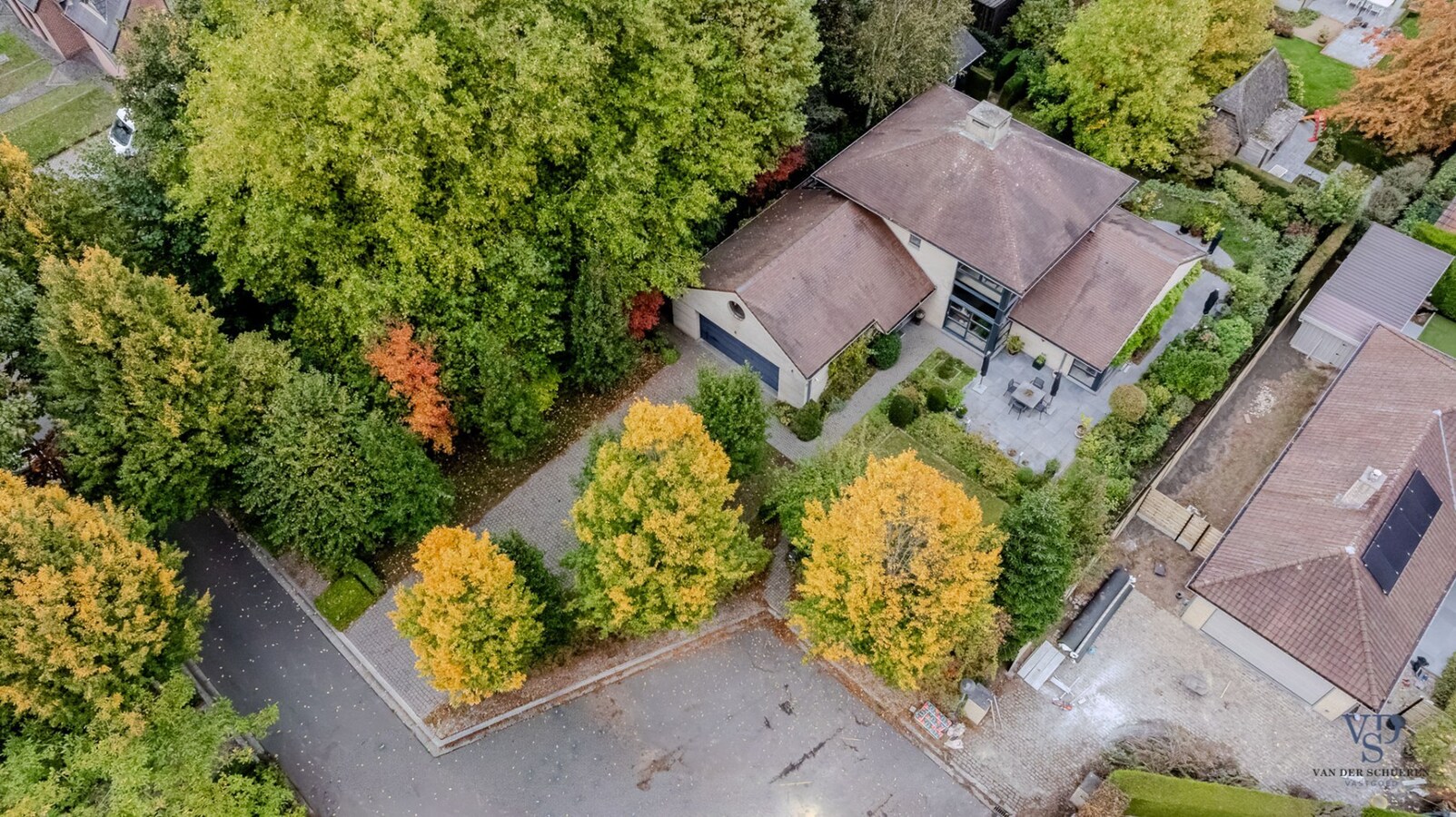 Stijlvol wonen in een doodlopend straatje. 