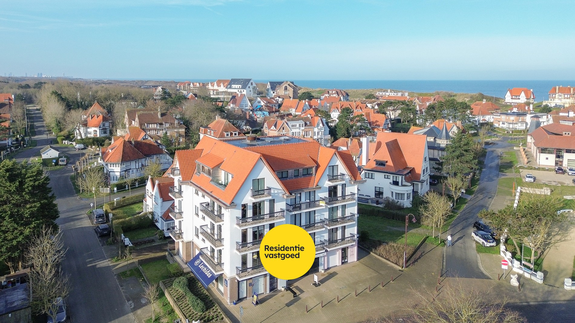 Exclusieve studio met betoverend zicht op de Potinière in de Concessie van De Haan! 