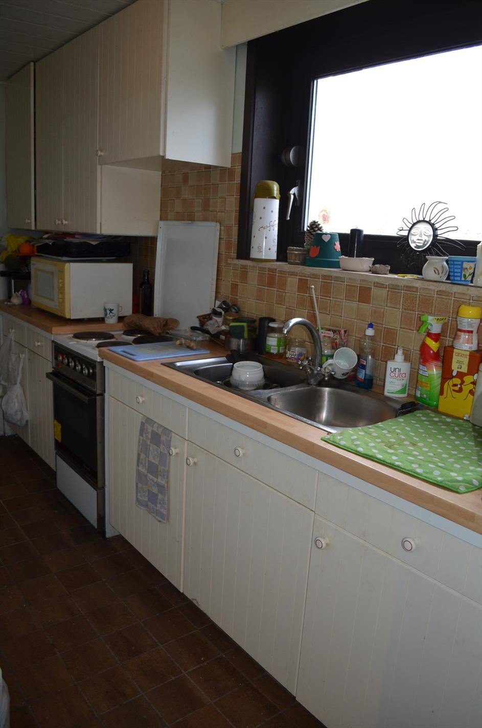 Dakappartement met  1 slpk en 2 terrassen  te centrum Eeklo 