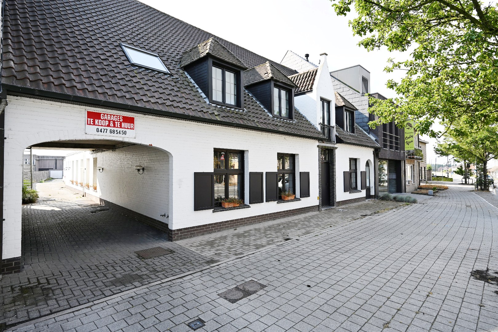 Interessant appartement met 2 slpks, terras &amp; mogelijkheid garage te Kaprijke (Bentille) 