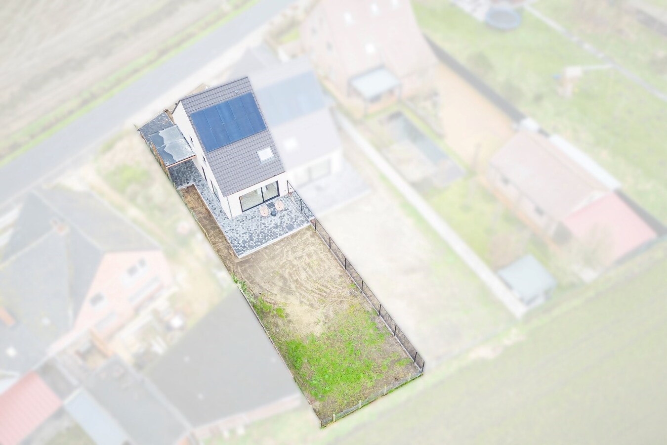 Halfopen nieuwbouwwoning met 3 slaapkamers te Koekelare 