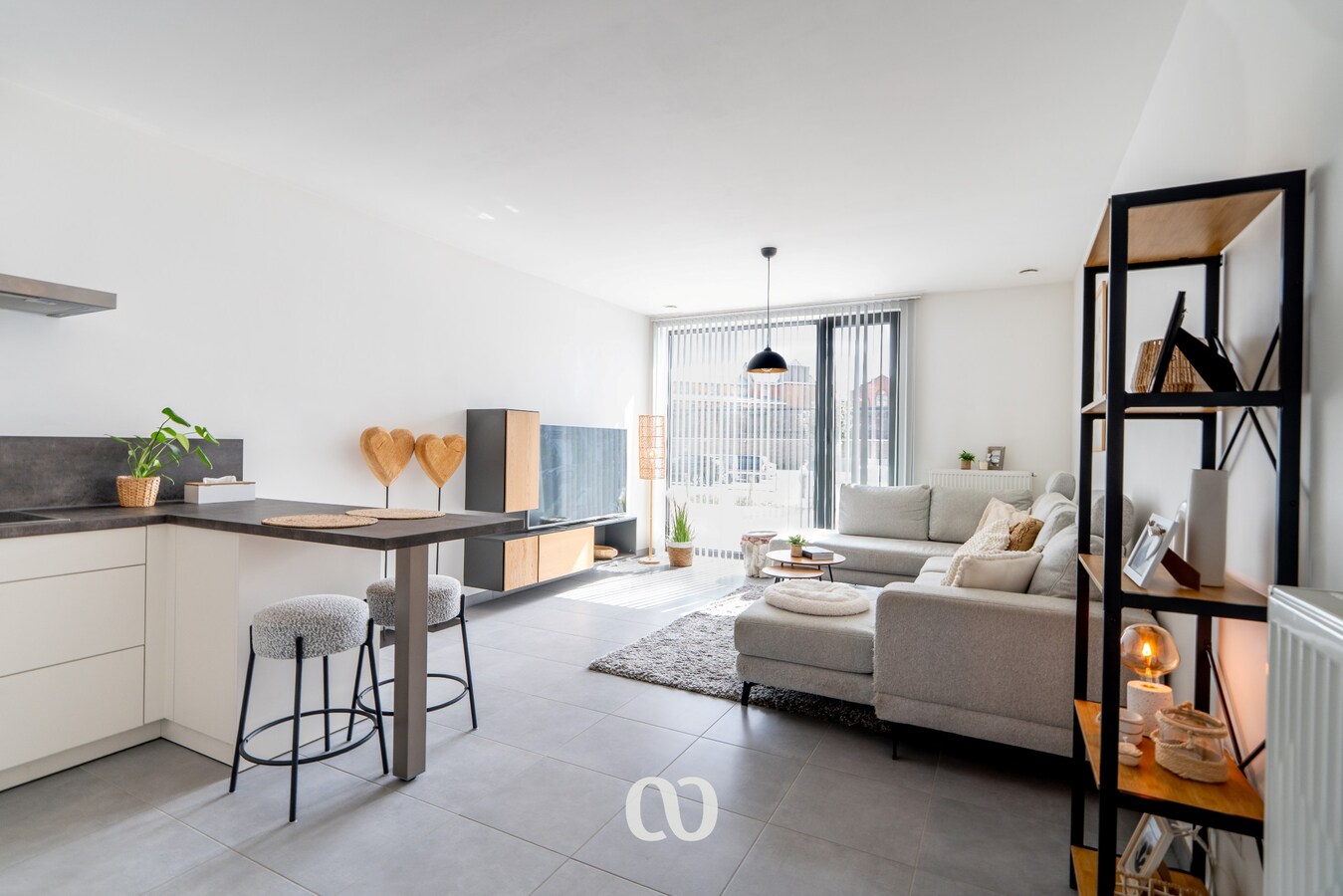 Appartement met 2 slaapkamers en groot terras in Oudenaarde 