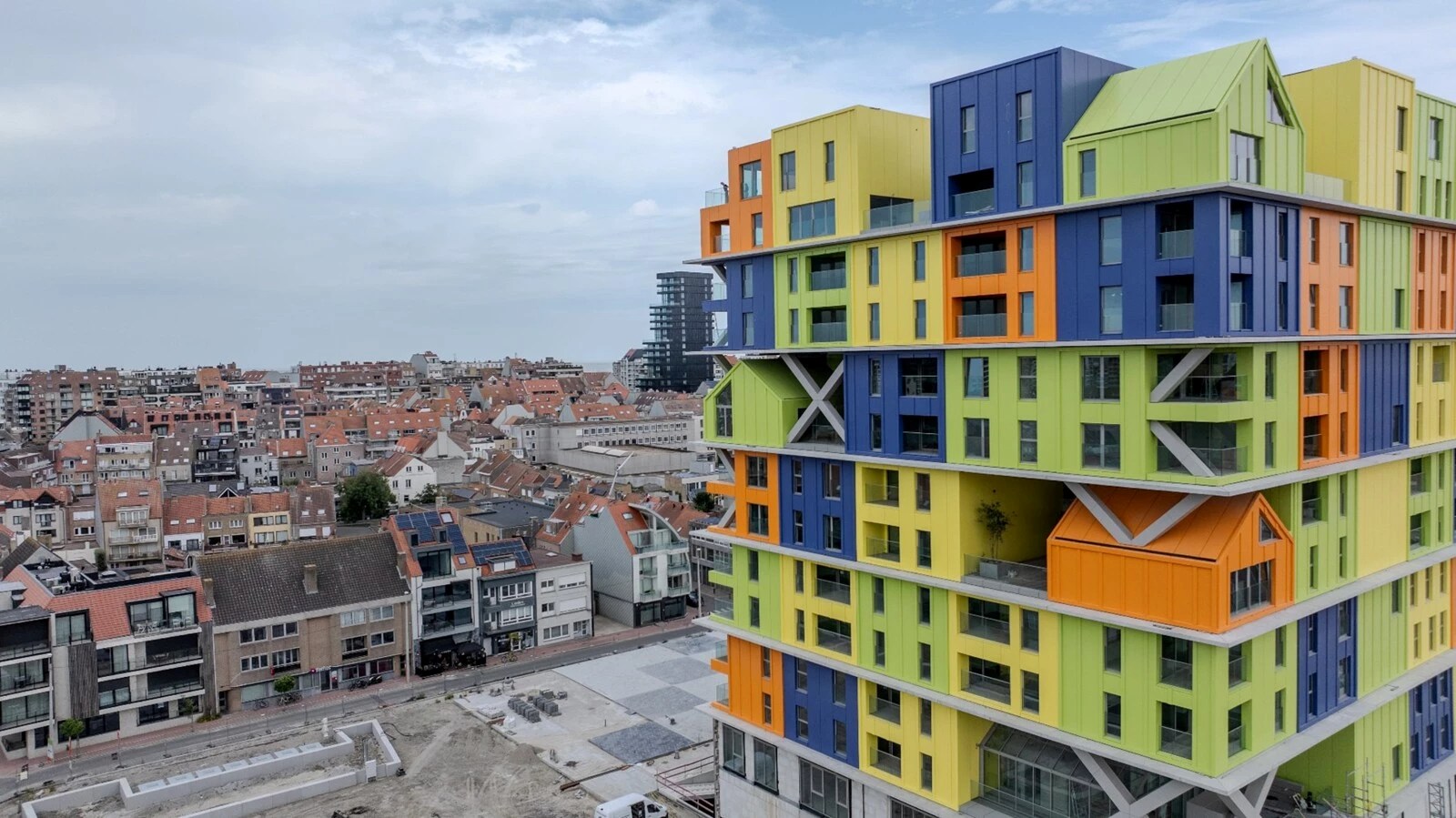 Projet de construction neuve Hoost (CAAAP) un nouveau point de repère à Knokke-Heist (Livraison prévue en novembre 2025 !!) 