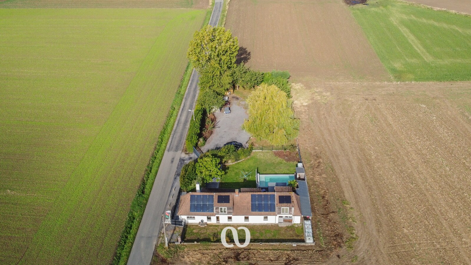 Prachtig gelegen villa met zwembad 