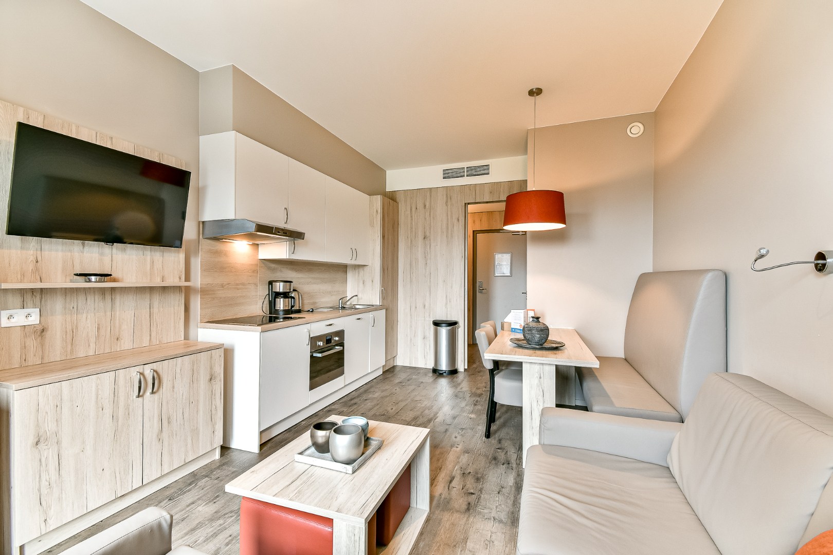 Gemeubeld vakantieappartement in vakantiedomein Duinenzicht 