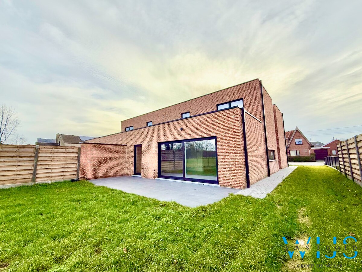 Zeer ruime nieuwbouwwoning op 600m² te Ertvelde/Rieme ! 