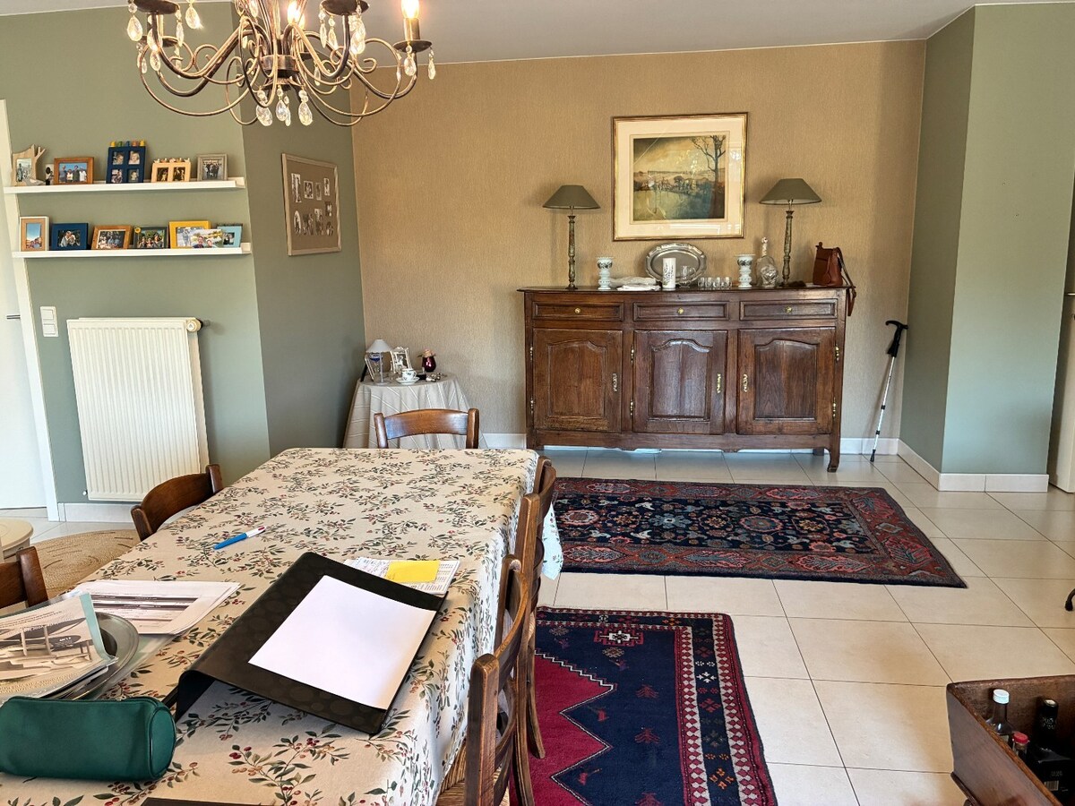 3 slpk-appartement met zicht op unieke tuin 