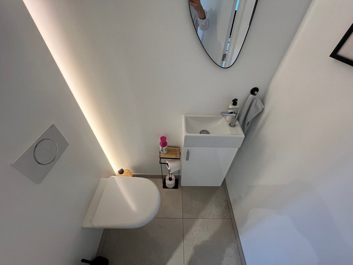 Modern, energiezuinig appartement. 