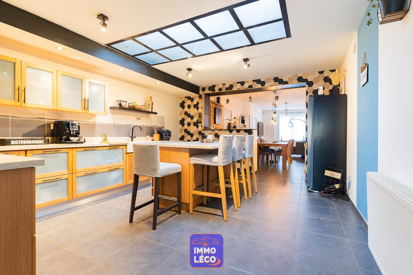 Maison 4 chambres avec jardin, dans une rue calme proche du parc 