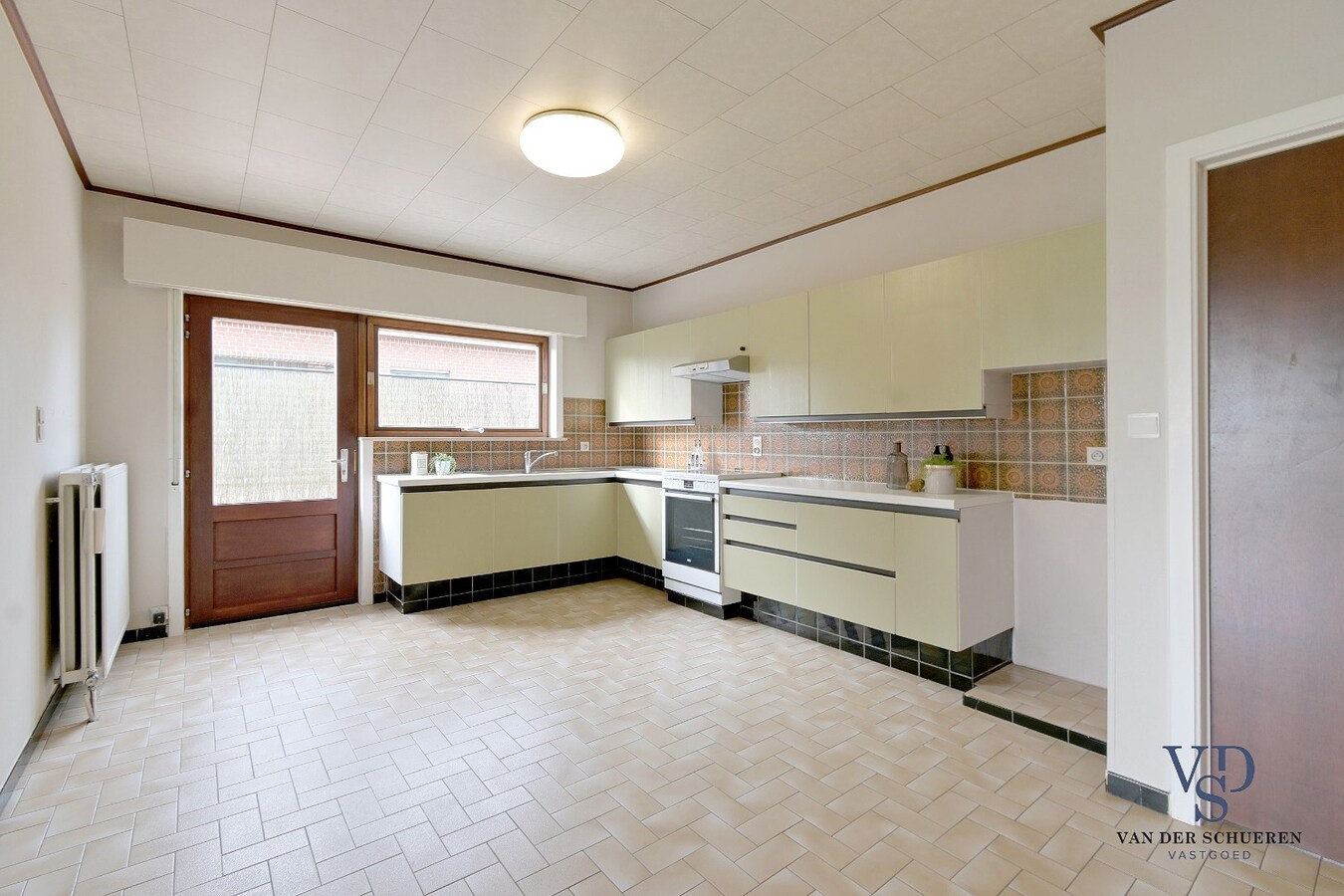 Praktische bungalow. 