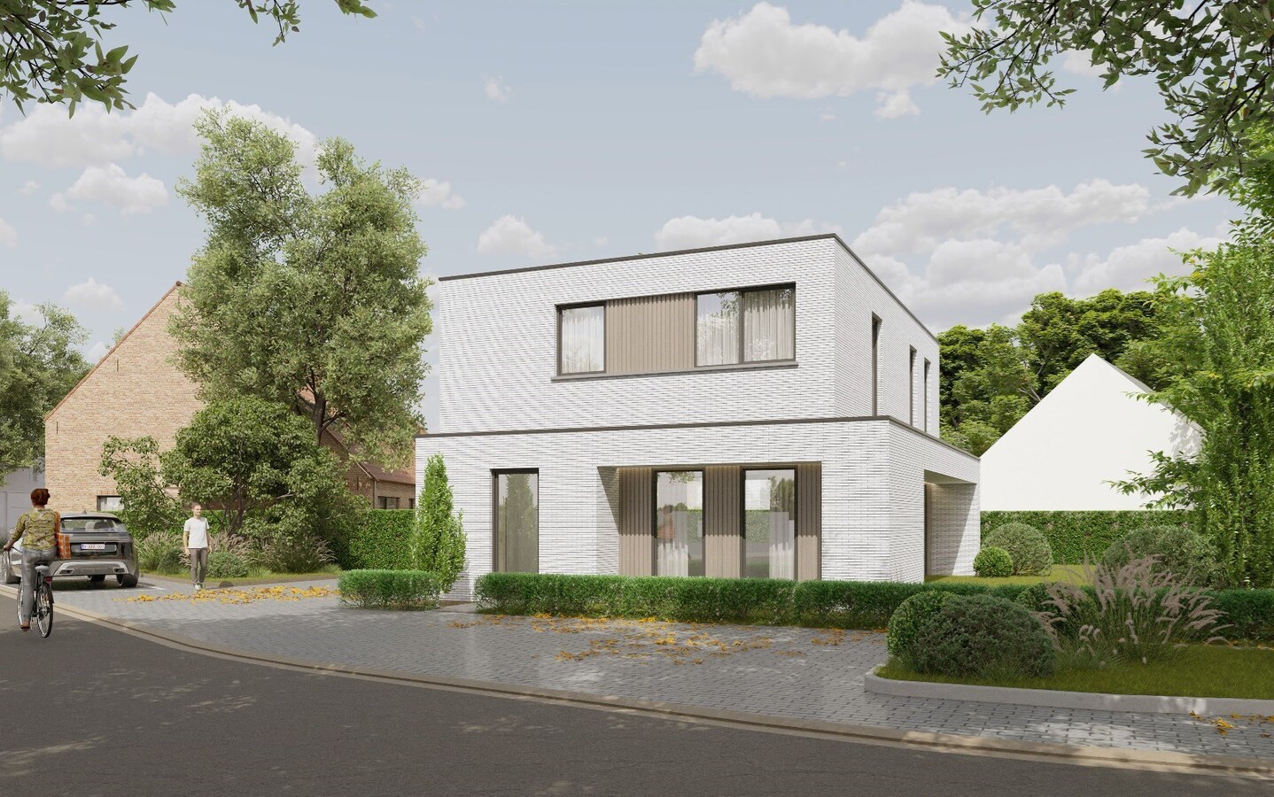 Alleenstaande nieuwbouwwoning met 3 slaapkamers en tuin te Koekelare 