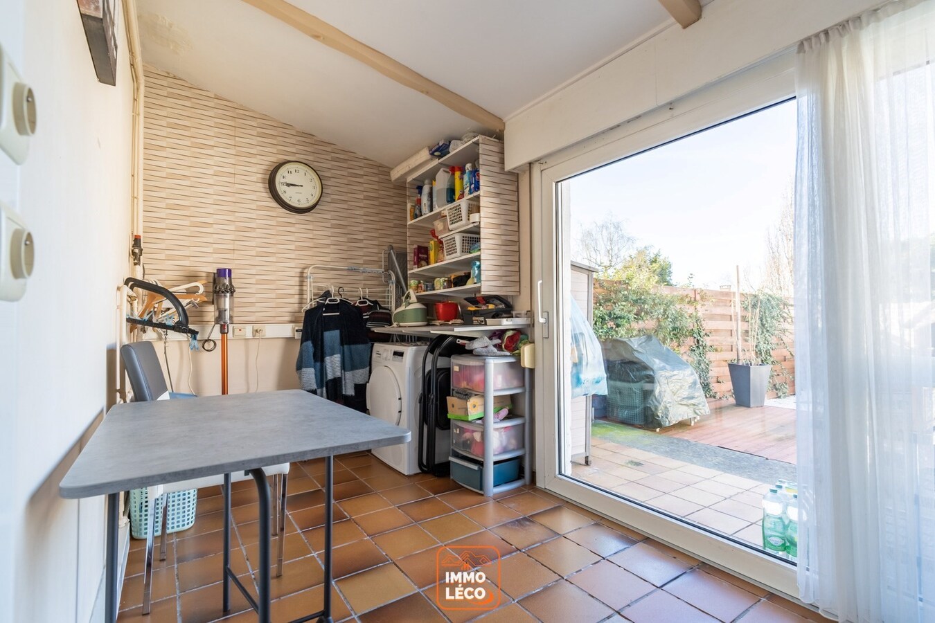 Maison 3 chambres en excellent état d’entretien avec jardin 