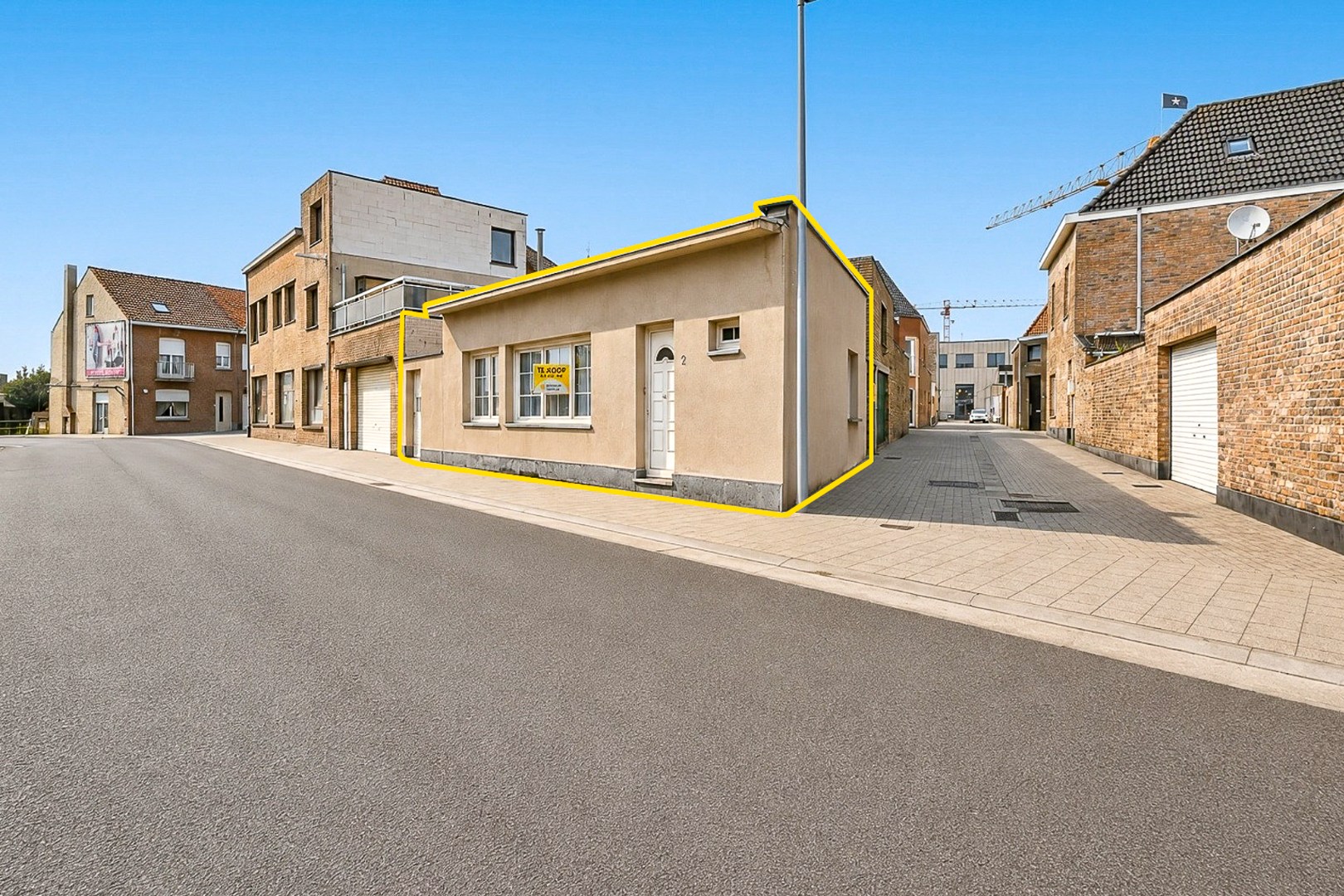 Gelijkvloerse woning met 2 slaapkamers 