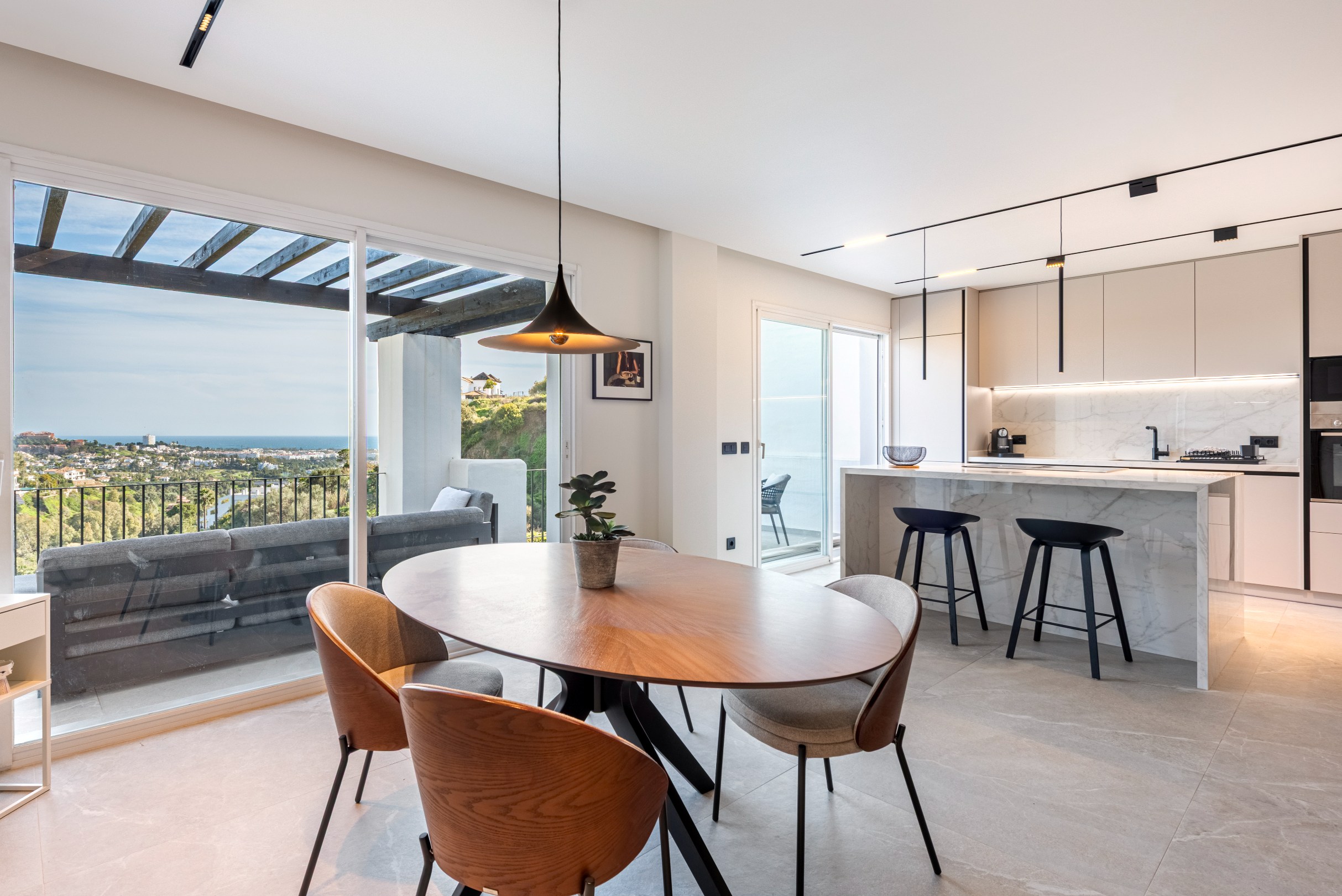 Duplex Penthouse avec vue panoramique sur la mer et le golf - Urb. Altos de La Quinta 