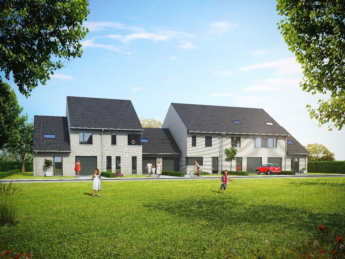GESLOTEN BEBOUWING IN NIEUWE VERKAVELING TE BREDENE 