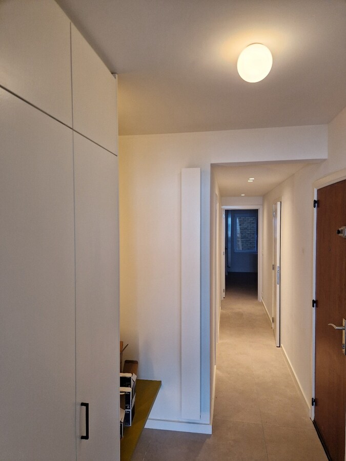 Renovated apartment for rent on the Zeedijk in Nieuwpoort. 