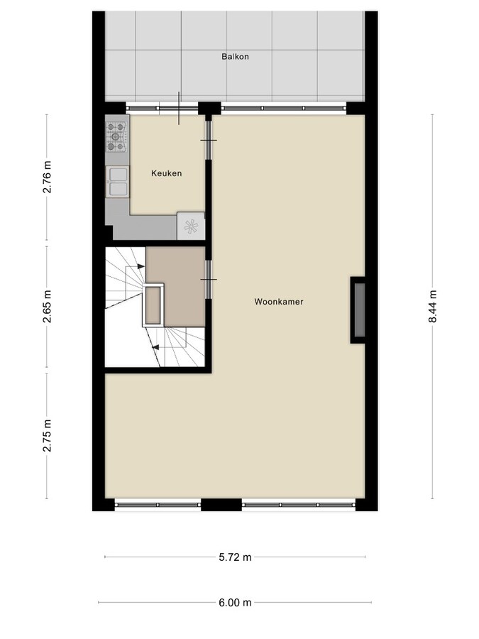 Deels vernieuwde bel-etage met EPC B-label te Duffel 